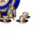 Porcelain Tete-a-Tete Service from Austrian Royal Vienna, Set of 15 For Sale - Image 5 of 6