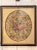 A finely detailed 19th century French cartoon, originally created as a tapestry design reference. This floral-themed piece...