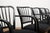 Chair Set in Brushed and Black Lacquered from Horgen Glarus, 1960, Set of 6 For Sale - Image 6 of 10