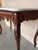 Wood French Regency Carved Walnut Console Table With White Marble Top For Sale - Image 7 of 12
