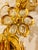 A deep cleaning has been carried out to bring out all the splendor of the crystals and gold-plated brass. This piece is...