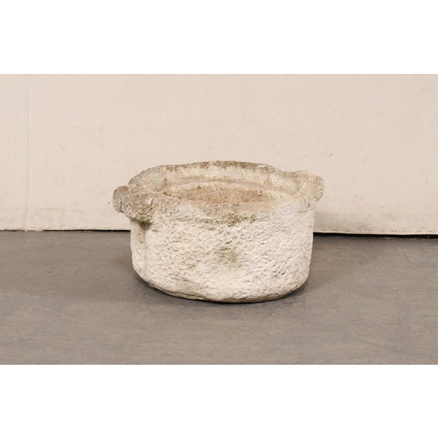 Spanish 19th Century Spanish Carved-Stone Vessel For Sale - Image 3 of 11