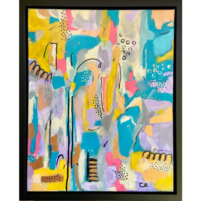 Contemporary Abstract Original Mixed Media Painting For Sale - Image 13 of 13