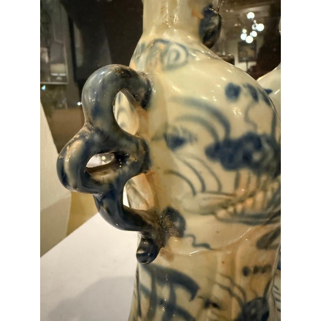 Two Chinese Zodiac Statues - Serpent, Rooster and Goat For Sale In Los Angeles - Image 6 of 10