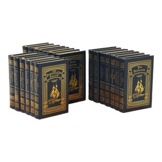 Easton Press Patrick O’Brian Aubrey Maturin Leather Bound Book Collection, Twenty Volumes For Sale
