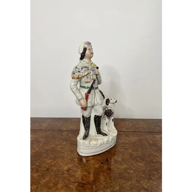 Late 19th Century Large Victorian Staffordshire Figure, 1880s For Sale - Image 5 of 7