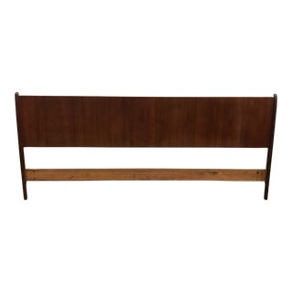 Mid Century Eastern King Headboard by Punch Design Inc. For Sale