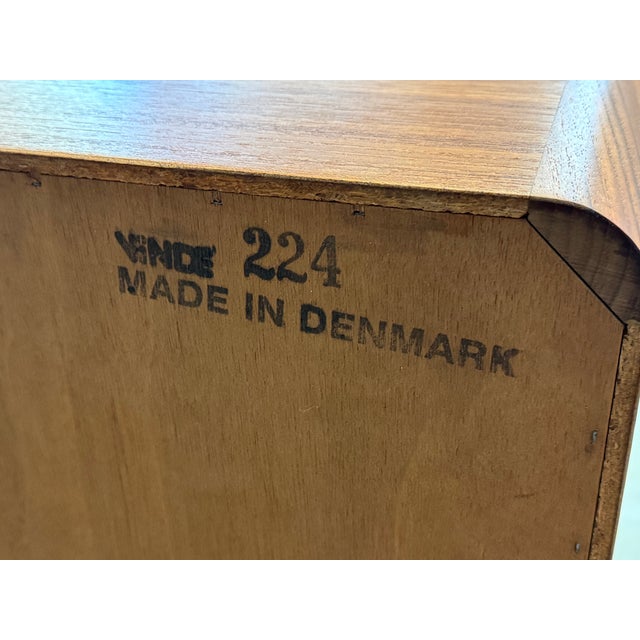 Danish Modern Teak Armoire Dresser For Sale - Image 11 of 11