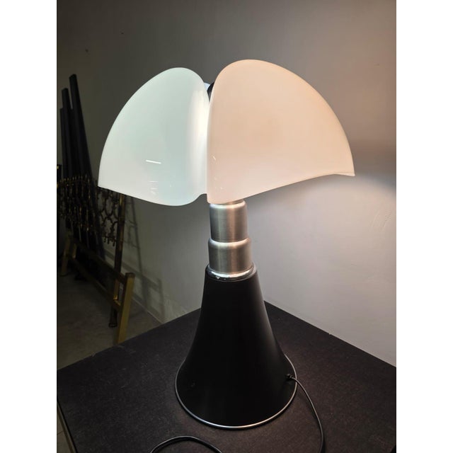 Bat Lamp by Gae Aulenti for Martinelli Luce, 1970s For Sale - Image 14 of 18