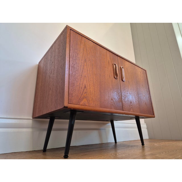 Black Mid-Century Teak Cabinet from G Plan, 1960s For Sale - Image 8 of 14