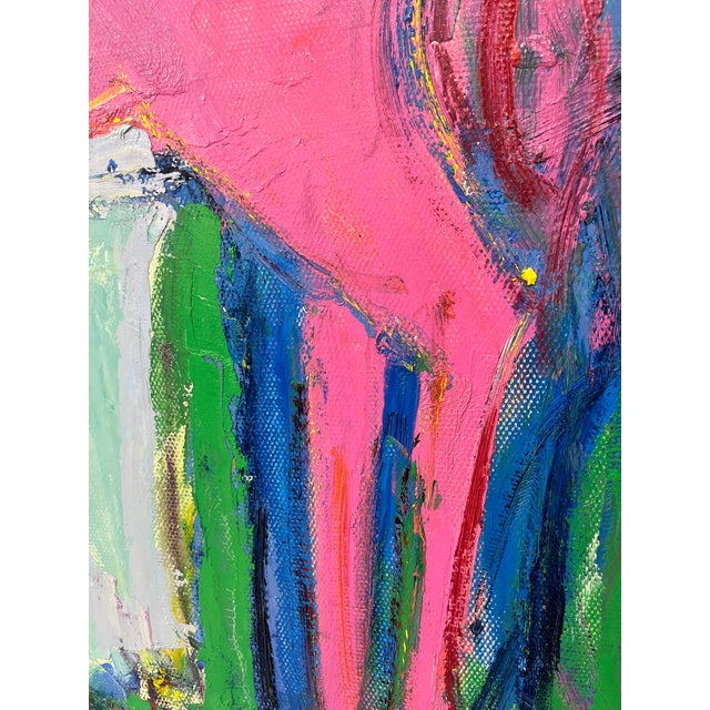 Contemporary Expressionist Horse Original Oil Painting For Sale - Image 12 of 12