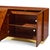 Brown John Widdicomb Mid Century Burlwood and Brass Credenza For Sale - Image 8 of 10