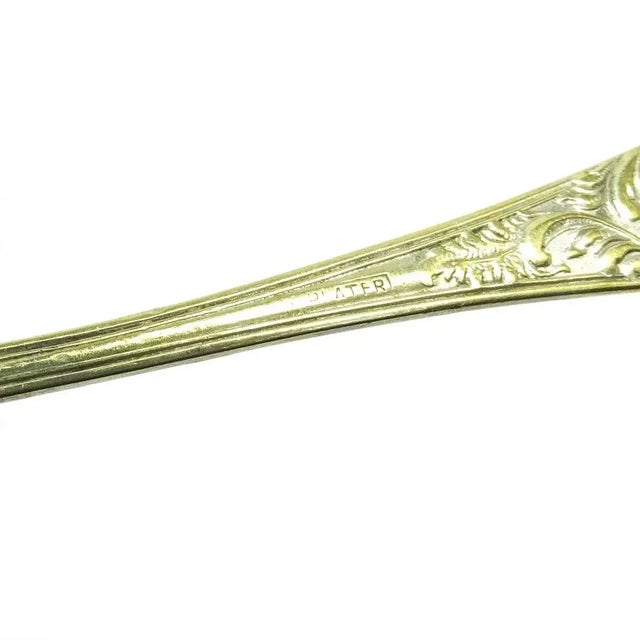 Early 20th Century Art Nouveau Sugar Spoons, Poland, Set of 2, in Good conditions. Designed 1890 to 1919