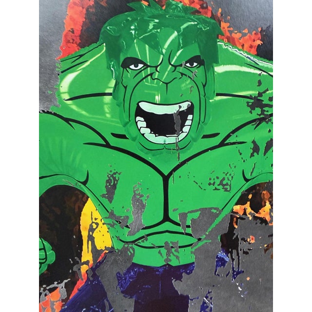 Jeff Koons, Triple Hulk Elvis III, 2007 copyright Jeff Koons, Incredible Hulk&copyright 2007 Marvel Entertainment, Printed...