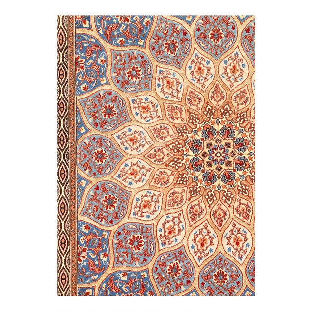 These rugs are made with exceptionally good quality of wool & silk. They use traditional motifs inspired by architectural...