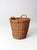 Vintage Wicker Gathering Basket For Sale - Image 9 of 10