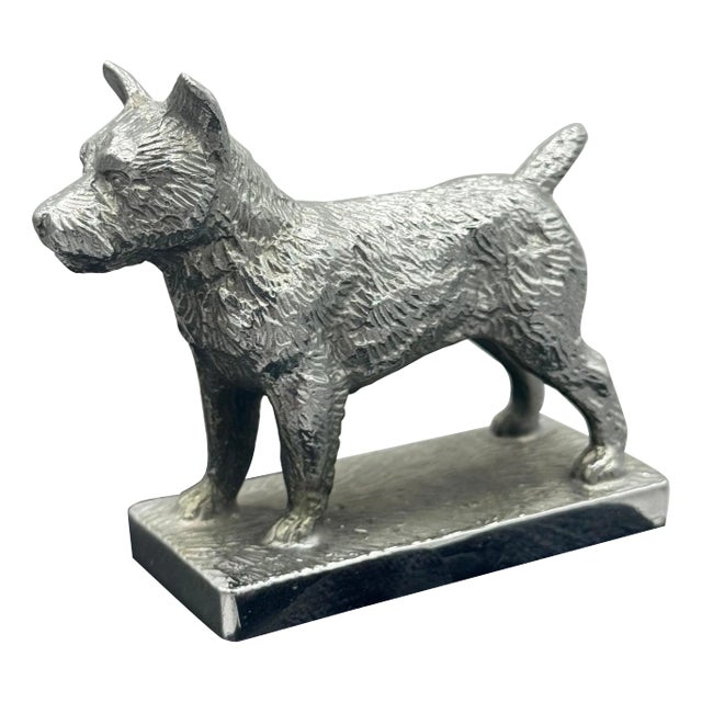 Louis Lejeune Norwich Terrier Hood Ornament For Sale