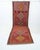 1970s Vintage Turkish Handmade Wool Cotton Red Runner Rug For Sale - Image 9 of 11