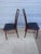 Niels Kofoed Danish Tall Back Ladder Dining Chair, Teak and Upholstery, 1965 For Sale - Image 4 of 8