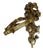 Great antique iron door knocker with original milk based painted patina. A great addition to your front door. Greet guests...