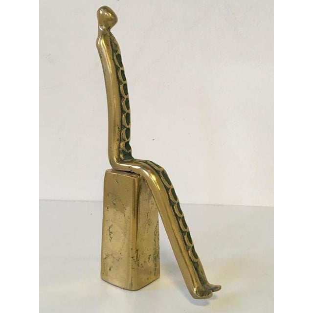 Annie Lambert, Postmodern Abstract Sculpture, 1985, Bronze For Sale - Image 9 of 16