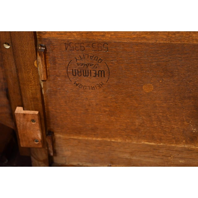 1930s Weiman English Regency Mahogany & Leather Top , Flip-Top Coffee Table For Sale - Image 18 of 18