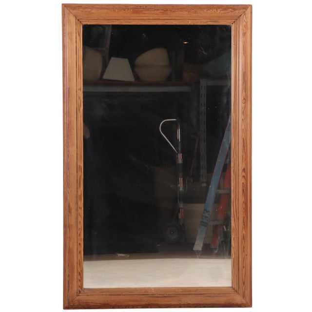French Country French Pine Mirror Frame, 19th C. For Sale - Image 3 of 7