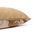 Textile Embroidered Griffon Lion Decorative Pillow – Oatmeal & Khaki Velvet Back For Sale - Image 7 of 10