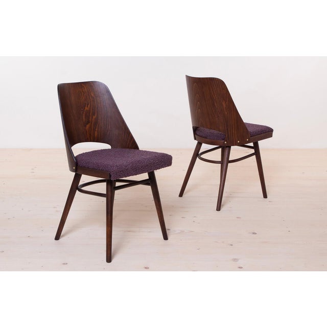 Model 514 Dining Chairs attributed to R. Hofman for Ton, 1960s, Set of 4 For Sale - Image 16 of 16