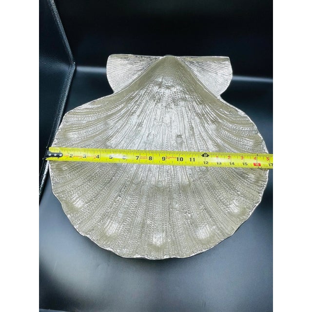 Late 20th Century Michael Aram Lions Paw Sea Shell Centerpiece Bowl For Sale - Image 11 of 12