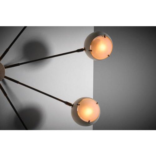Light Fixture by Angelo Lelii for Arredoluce, 1940s For Sale - Image 4 of 16