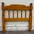 This is an absolutely gorgeous vintage twin-sized cannonball spindle headboard with bed frame. Wood appears to be maple or...