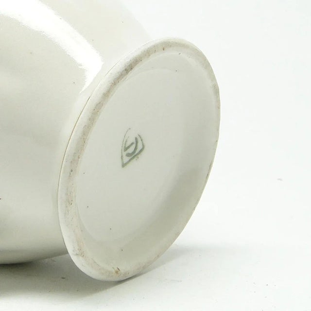 Art Deco Milk Jug from Giesche Pottery, Poland, 1930s, in Very Good conditions. Designed 1920 to 1949 This piece has an...