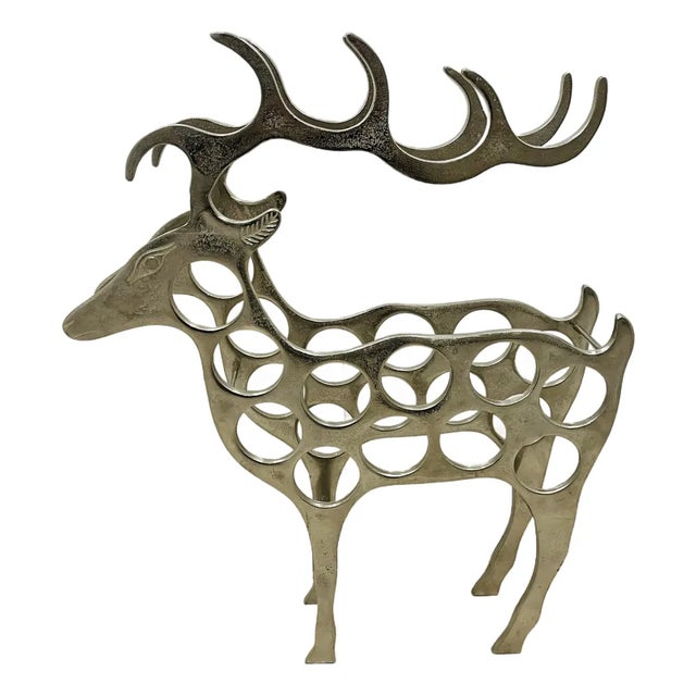 1990s Reindeer Wine Rack For Sale