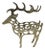 1990s Reindeer Wine Rack For Sale