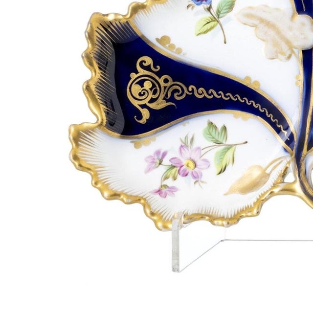 Porcelain Appetizer Dish Paris Vista Alegre For Sale - Image 3 of 6