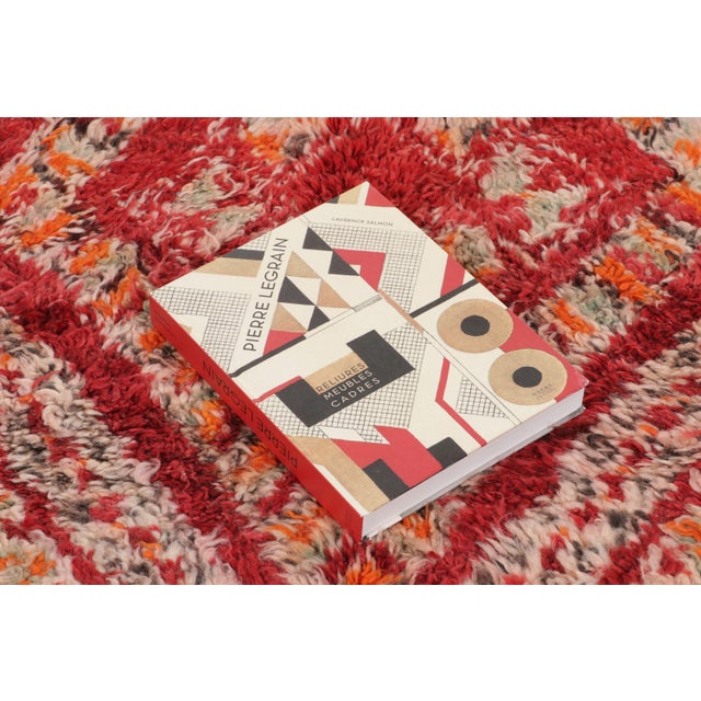 Vintage Moroccan Berber Shag Wool Rug With Diamond Grid by Rug & Kilim, 1950-1959 For Sale - Image 9 of 9
