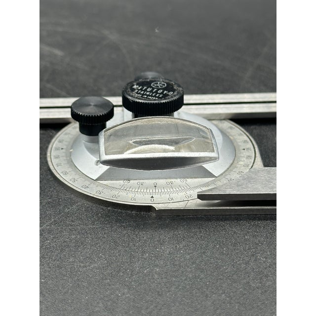 Series 187 Universal Bevel Protractor from Mitutoyo, 1950s For Sale - Image 6 of 12