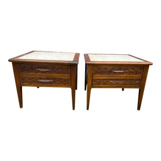 1960s Mid-Century Night Stands by Lane - Set of 2 For Sale