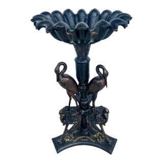 19th Century Cast Iron Fountain/Bird Bath C.C.Anderson & Sons For Sale