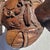 Carved Reliquary Busts, 17th Century, Walnut, Set of 2 For Sale - Image 16 of 17