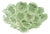 Floreal Green Murano Glass Flush Mount by Simoeng For Sale