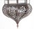 Brown Moroccan Hanging Glass Lantern For Sale - Image 8 of 13