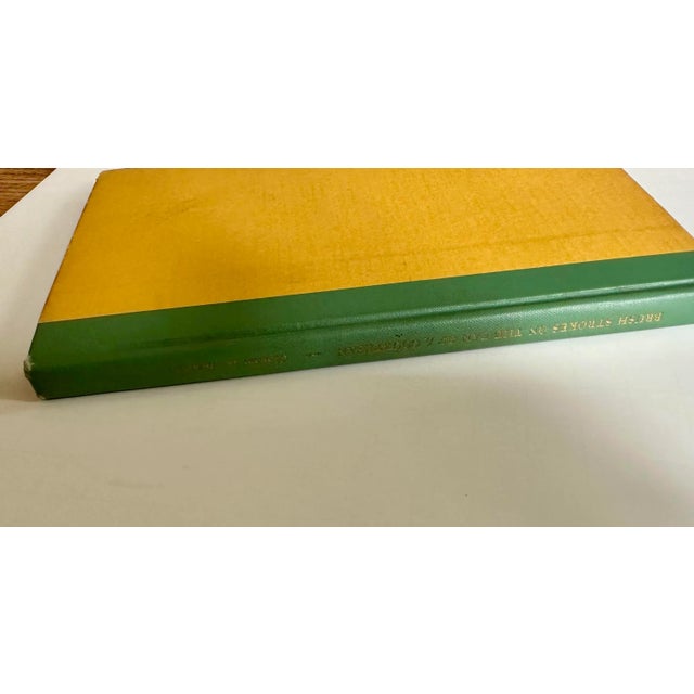 Traditional 1927 Antique Yellow Decorative Book “Brush Strokes on the Fan of a Courtesan” For Sale - Image 3 of 5