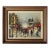 1978 Signed Mile Paris Street Scene Original Oil Painting, Framed For Sale