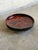 Mid-Century Modern Mid-Century Modern Red Fat Lava Glaze Ceramic Plate 1960s For Sale - Image 3 of 10