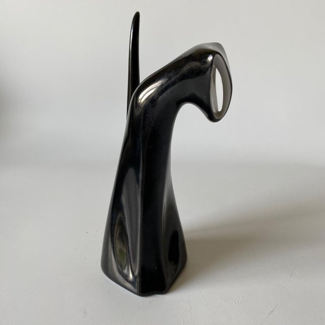 Mid-Century Modern Vintage Royal Dux Porcelain Cat Figurine by Jaroslav Ježek For Sale - Image 3 of 18