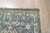 6x9 Beautiful Oushak Blue Traditional Floral Hand Knotted Wool Carpet Rug For Sale - Image 4 of 6