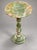 Elevate your space with this exquisite handcrafted onyx marble pedestal side table. Expertly carved from premium onyx...