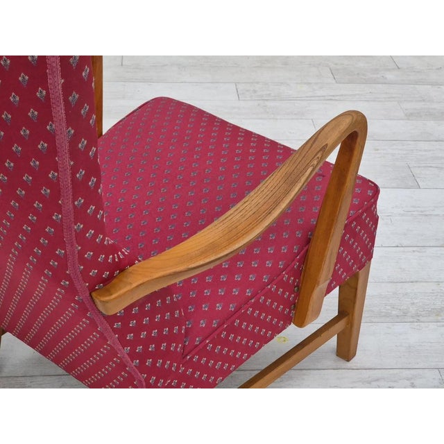Vintage Scandinavian Chair in Ash, 1970s For Sale - Image 9 of 18